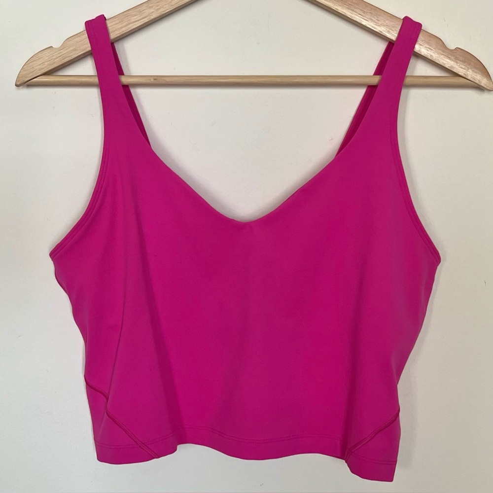 lululemon athletica • 10 • Align Tank Crop Top A/B Cup Nulu Fabric